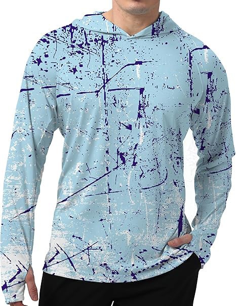 🏆Flash Sale⚡ 50K+ SOLD! Almost Gone-💥🔥Men's UPF 50+ Hooded Sun Protection Fishing Sauna Shirts,Best Gifts