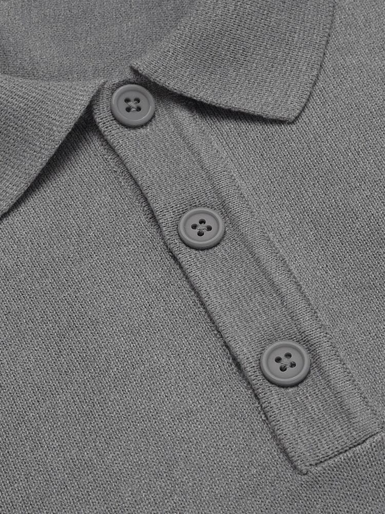 Men's Comfortable Casual Knit PoloShirts