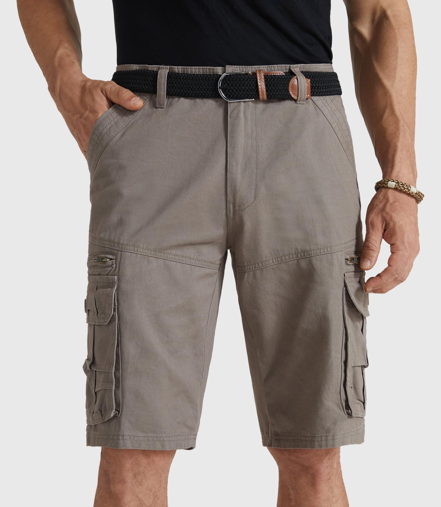 Mens Cargo Shorts Cotton Work Shorts