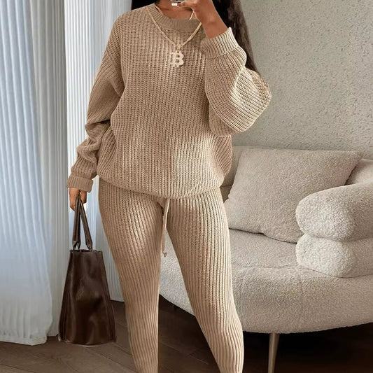 2025 latest comfortable knitted suit